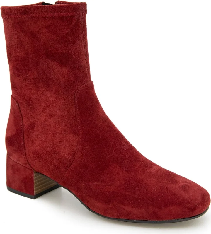 Gentle Souls by Kenneth Cole Women's Ella Stretch Bootie Ankle Boot