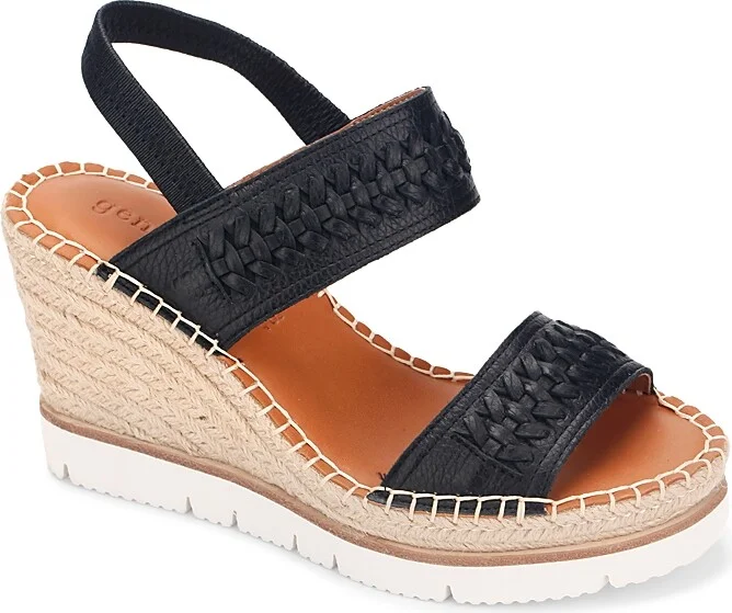 Gentle Souls by Kenneth Cole Women's Elyssa Braided Wedge Sandals