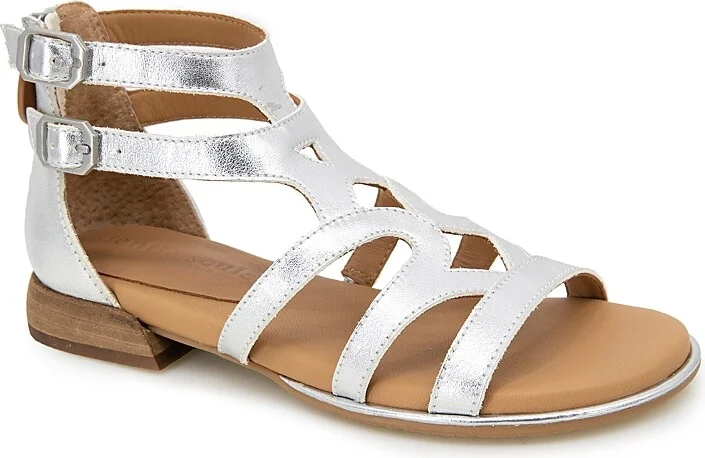 Gentle Souls by Kenneth Cole Women's Hallie Strappy Gladiator Sandals