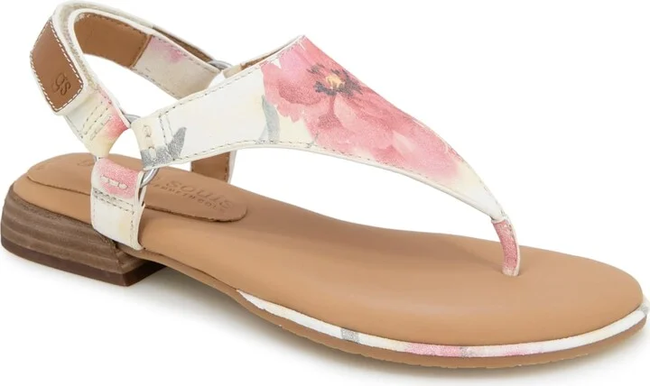 Floral Multi Suede