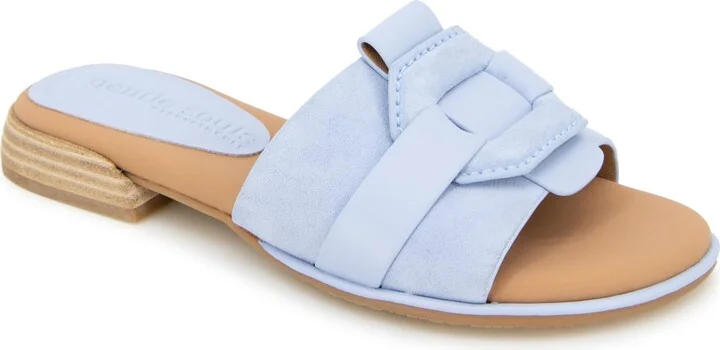 Light Blue Suede