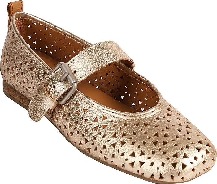 Gentle Souls by Kenneth Cole Women's Karla Cutout Mary Jane Flats