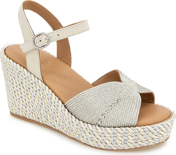 Gentle Souls by Kenneth Cole Women's Nola Espadrille Wedge Sandals
