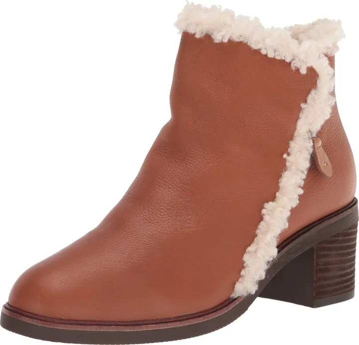 Gentle Souls by Kenneth Cole Women's Women's Best 65MM Zip Cozy Ankle Boot