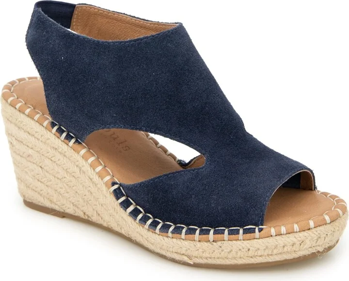 Navy Suede