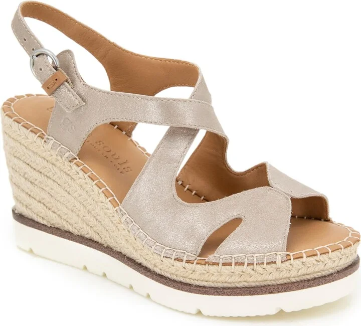 Mushroom Metallic Leather