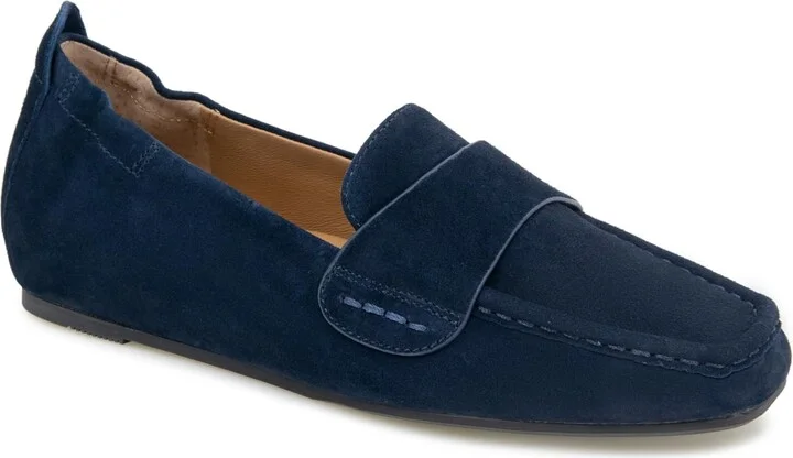 Navy Suede