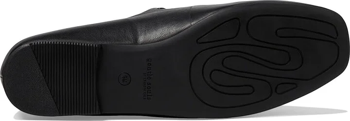 Gentle Souls by Kenneth Cole Wynona Women's Flat Shoes Black Leather : 8.5 M - Image 3