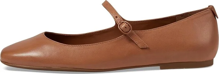 Gentle Souls by Kenneth Cole Wynona Women's Flat Shoes Camel Leather : 11 M - Image 5