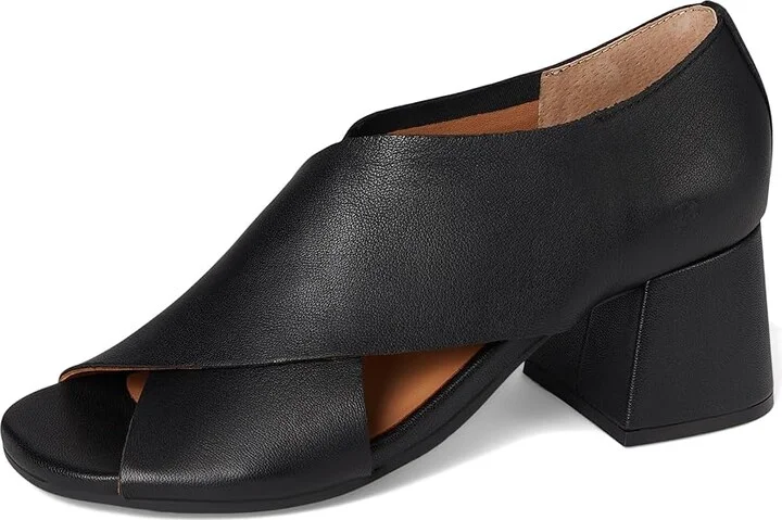Gentle Souls by Kenneth Cole Yvette High Women's Heels Black Leather : 5 M - Image 5