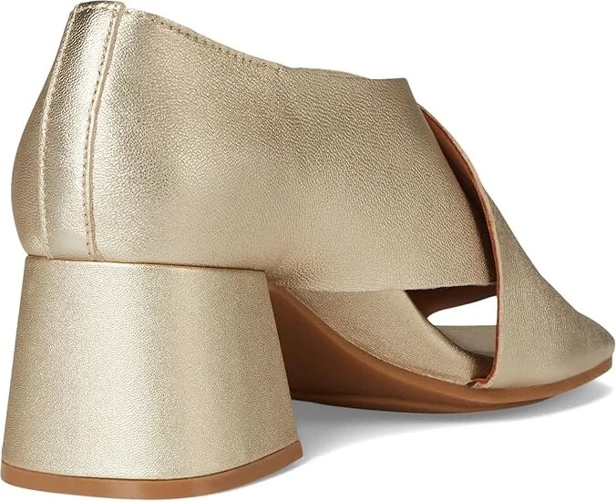 Gentle Souls by Kenneth Cole Yvette High Women's Heels Ice Mettalic Leather : 10 M - Image 4