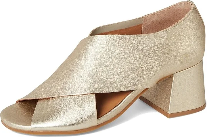 Gentle Souls by Kenneth Cole Yvette High Women's Heels Ice Mettalic Leather : 10 M - Image 5