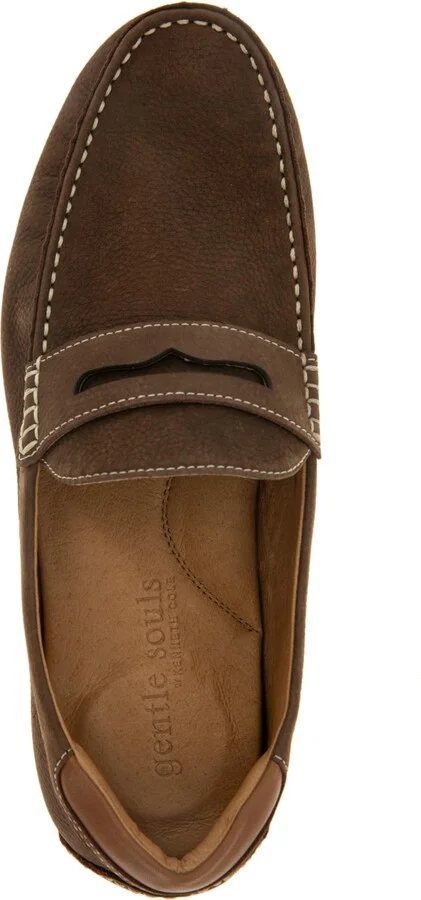 Gentle Souls Men's Nyle Penny Lightweight Driver Shoes - Image 4