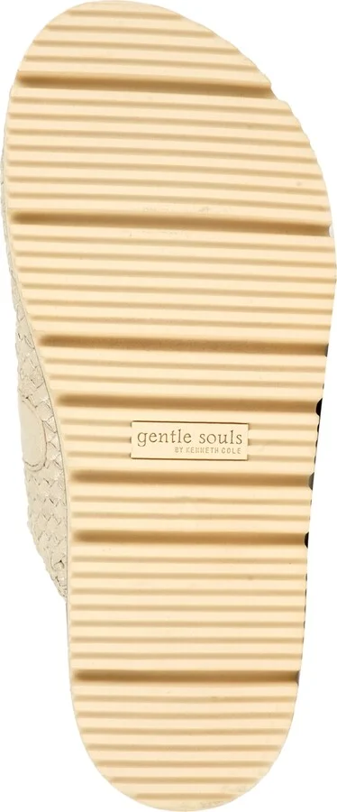 Gentle Souls Women's Brantley Woven Buckled Clogs - Image 5