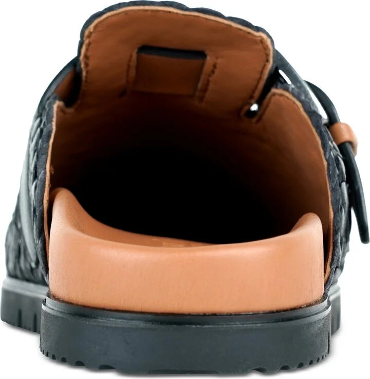 Gentle Souls Women's Brantley Woven Buckled Clogs - Image 7