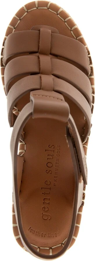Gentle Souls Women's Capelin Wedge Sandals - Image 4
