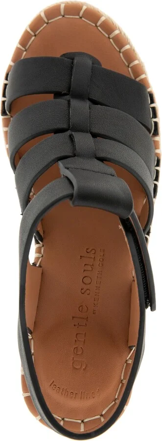 Gentle Souls Women's Capelin Wedge Sandals - Image 8