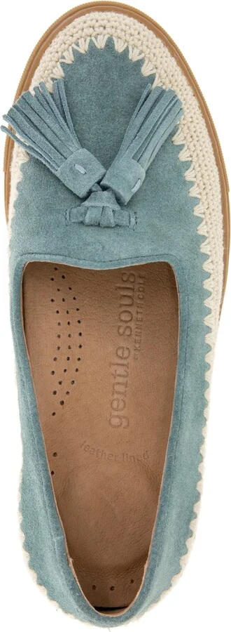Gentle Souls Women's Citrus Tasseled Espadrille Flats - Image 4