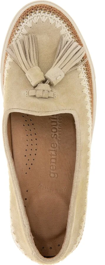 Gentle Souls Women's Citrus Tasseled Espadrille Flats - Image 8