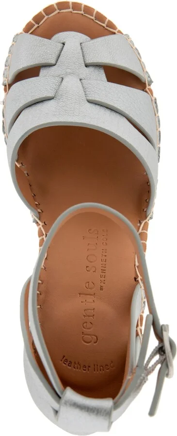 Gentle Souls Women's Coolie Espadrille Wedge Sandals - Image 4