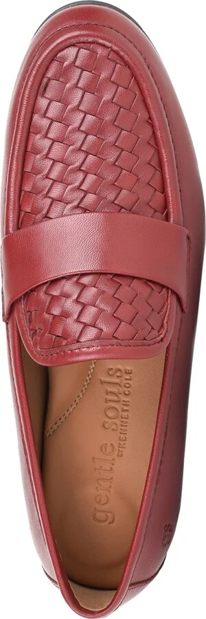 Gentle Souls Women's Crew Woven-Vamp Loafers - Image 4