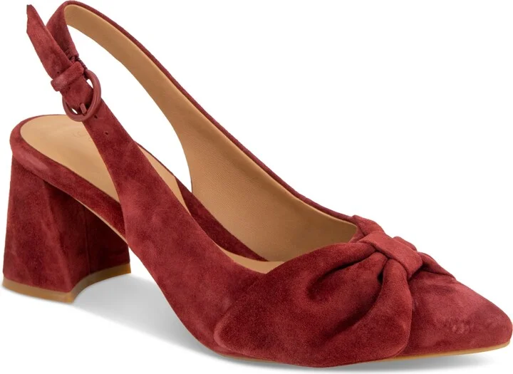 Gentle Souls Women's Diana Pointed-Toe Slingback Pumps - Image 2