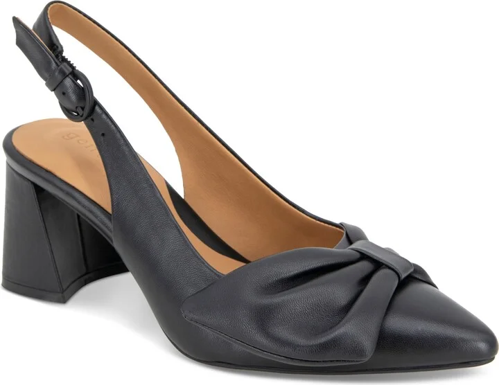 Gentle Souls Women's Diana Pointed-Toe Slingback Pumps - Image 7