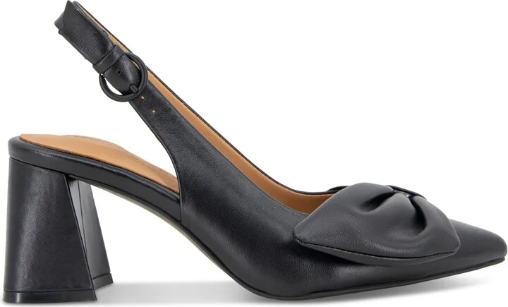 Gentle Souls Women's Diana Pointed-Toe Slingback Pumps - Image 8