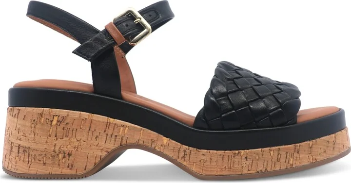 Gentle Souls Women's Dorris Woven-Band Sandals - Image 2