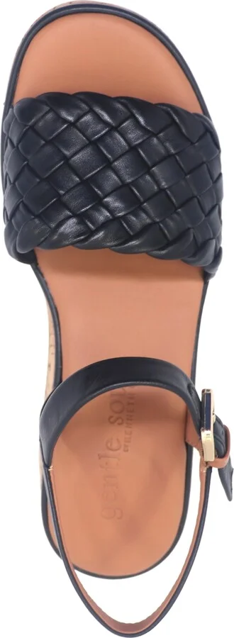 Gentle Souls Women's Dorris Woven-Band Sandals - Image 4