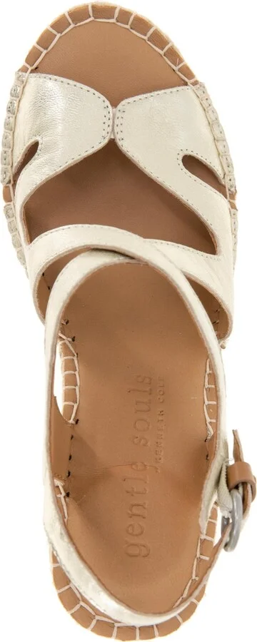 Gentle Souls Women's Elise Buckle Sandals - Image 4