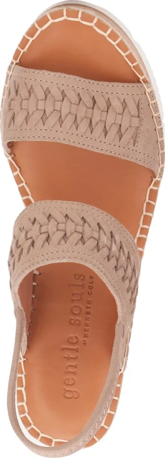 Gentle Souls Women's Elyssa Two-Band Braid Sandals - Image 8