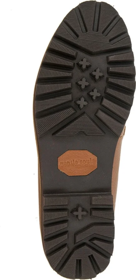 Gentle Souls Women's Eugene Lug Bit Buckle Loafer Flats - Image 5