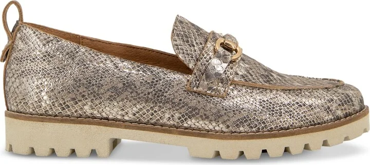 Gentle Souls Women's Eugene Lug Bit Buckle Loafer Flats - Image 6