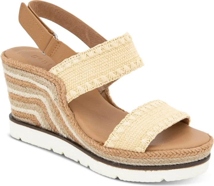 Gentle Souls Women's Evora Wedge Sandals