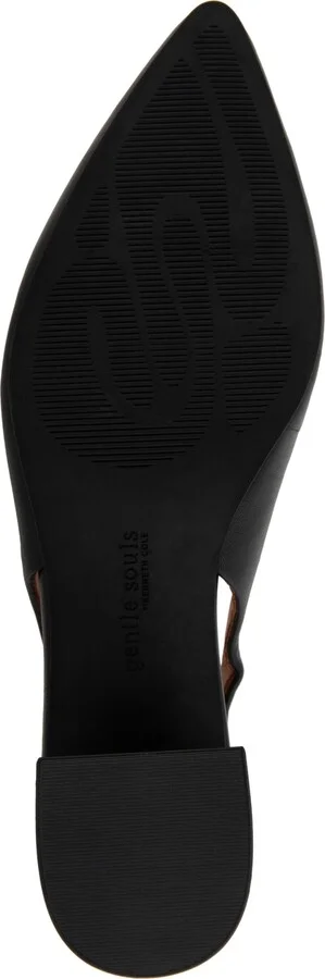 Gentle Souls Women's Georgia Slingback Pumps - Natural, Black Suede - Image 9