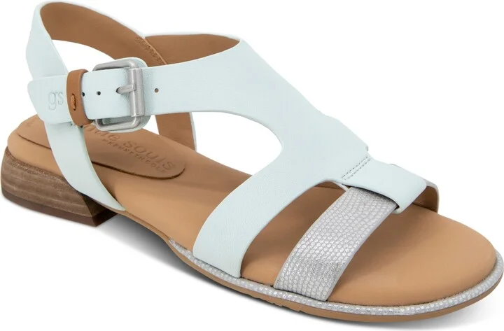 Gentle Souls Women's Haisley Flat Sandals