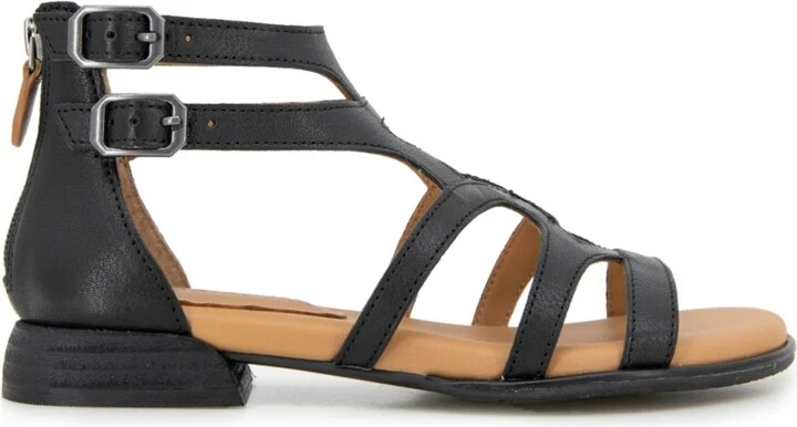Gentle Souls Women's Hallie Zipper Sandals - Image 2