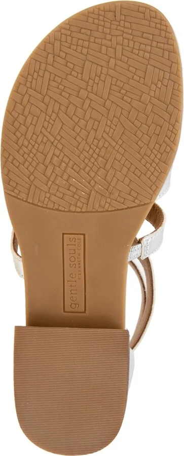 Gentle Souls Women's Hallie Zipper Sandals - Image 9