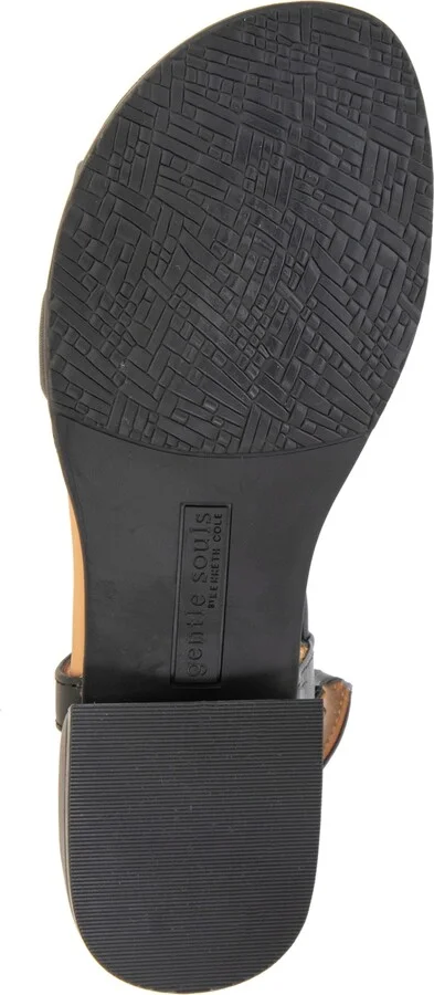 Gentle Souls Women's Heather Crisscross Flat Sandals - Image 5