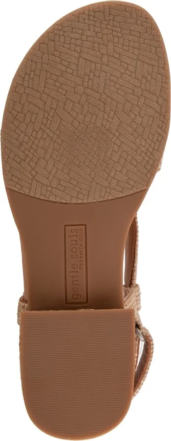 Gentle Souls Women's Heather Crisscross Flat Sandals - Image 9