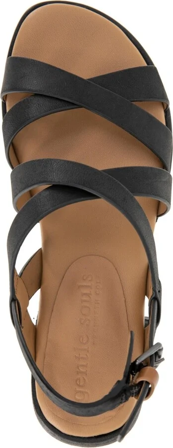 Gentle Souls Women's Helen Buckle Sandals - Image 4