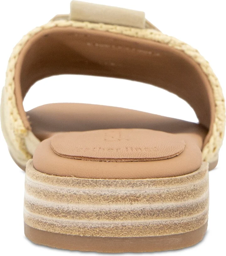 Gentle Souls Women's Hudson Mixed-Media Flat Sandals - Image 7
