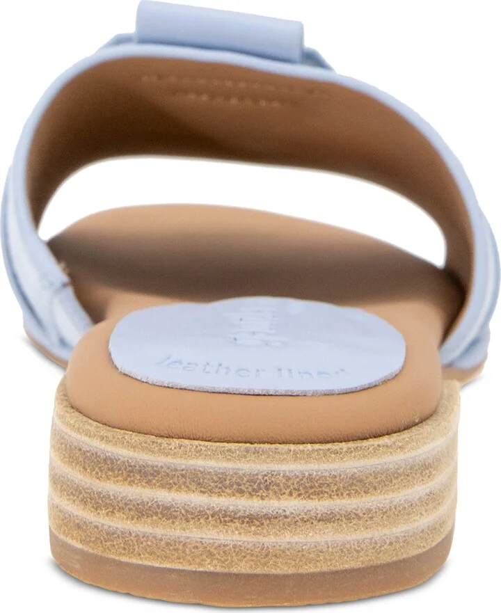 Gentle Souls Women's Hudson Mixed-Media Flat Sandals - Image 11