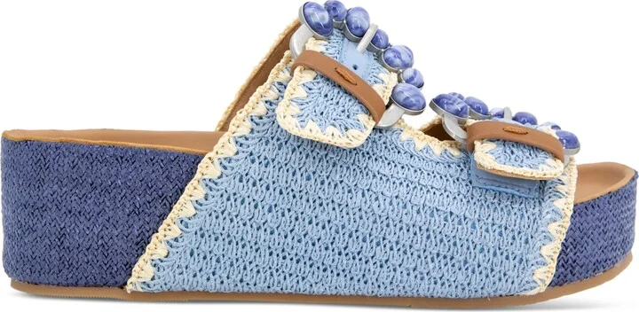 Gentle Souls Women's Kendall Buckled Platform Sandals - Image 2