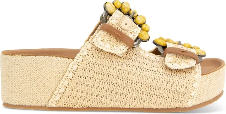 Gentle Souls Women's Kendall Buckled Platform Sandals - Image 6