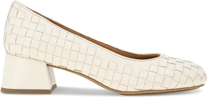 Gentle Souls Women's Lancinen Woven Block-Heel Pumps - Image 2