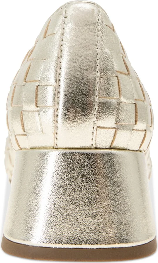 Gentle Souls Women's Lancinen Woven Block-Heel Pumps - Image 7