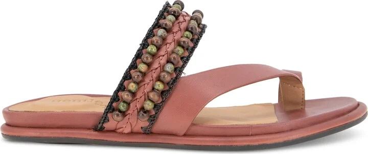 Gentle Souls Women's Lentini Beaded Flat Sandals - Image 2