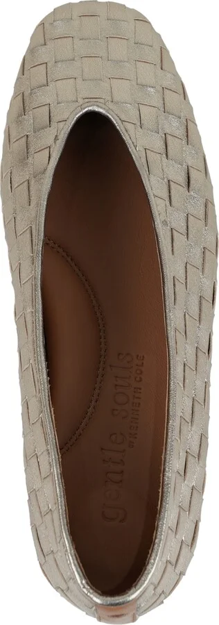 Gentle Souls Women's Willow Woven Ballet Flats - Image 8